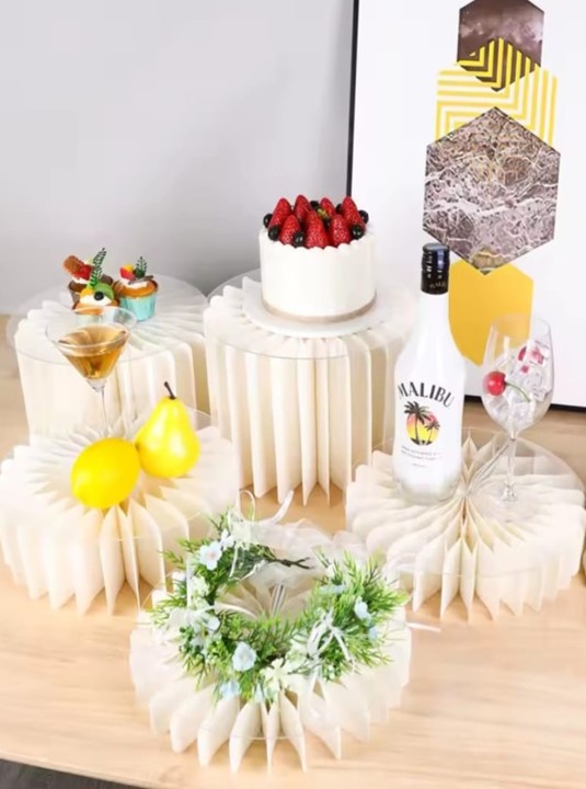 Paper Folding Table Risers set of 9 pcs